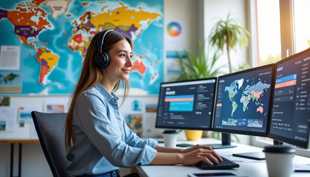 découvrez le métier d'agent de voyage en ligne, les formations nécessaires pour y accéder et les opportunités de carrière dans ce secteur en pleine expansion.