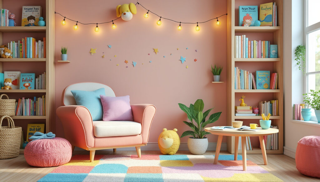 découvrez comment aménager facilement un coin lecture enfant à la fois confortable et ludique pour encourager la lecture et stimuler l'imagination de vos enfants.