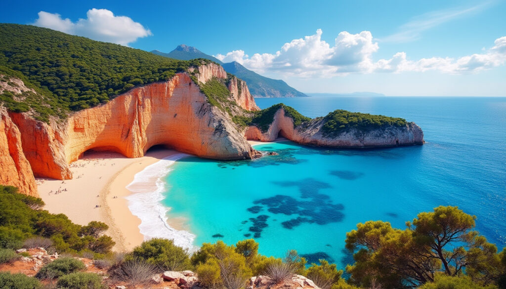 découvrez l'île des vieilles à saint-raphaël, un véritable joyau naturel avec ses criques secrètes, plages de sable fin et magnifiques roches rouges typiques de la région.