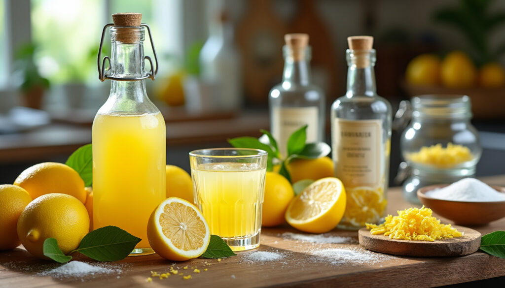découvrez notre recette facile et authentique pour préparer un limoncello maison, un délicieux digestif italien à base de citrons frais.
