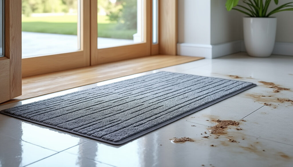 découvrez notre tapis d’entrée antidérapant et absorbant, idéal pour garder votre intérieur propre et sécuriser vos sols contre l’humidité et la saleté.