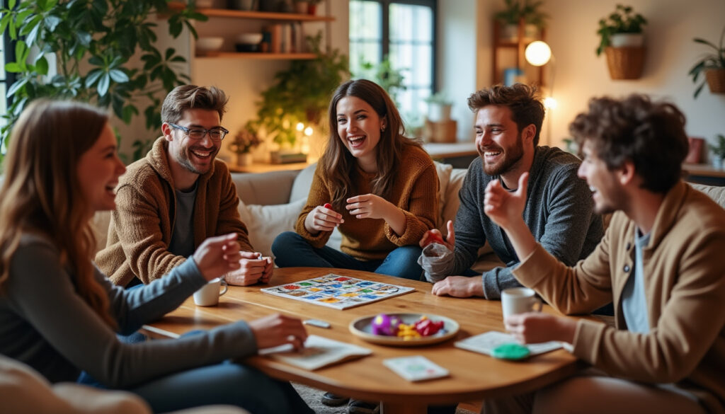 découvrez 10 jeux incontournables à faire entre amis à la maison pour des moments de plaisir et de rires garantis. amusez-vous facilement et créez des souvenirs mémorables ensemble !