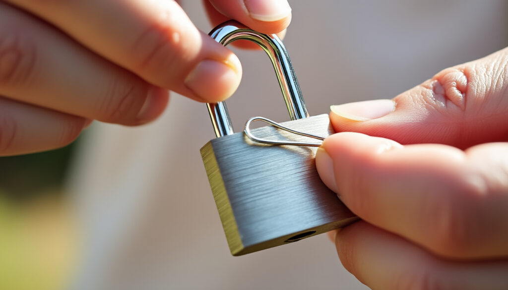 découvrez des astuces simples et efficaces pour ouvrir un cadenas sans clé facilement et rapidement, sans matériel compliqué.
