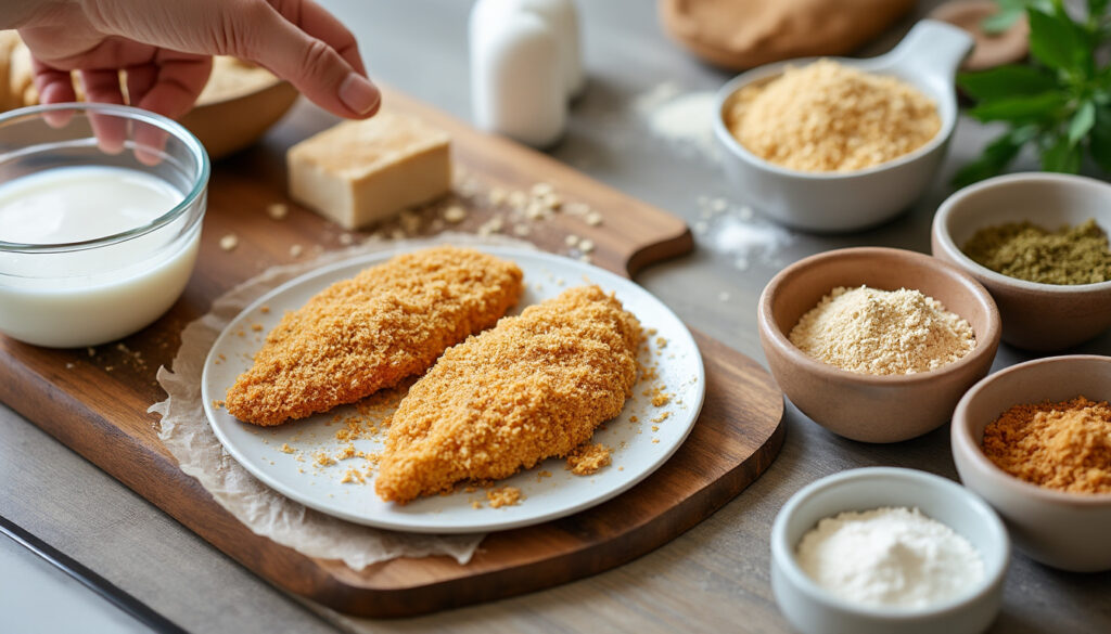 découvrez des astuces simples et efficaces pour paner vos aliments sans utiliser d'œuf, parfait pour les régimes végétaliens ou en cas d'allergies.