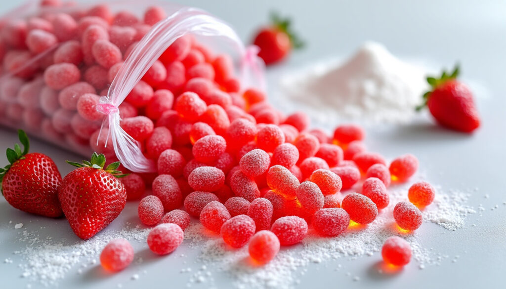 découvrez le haribo fraise tagada en vrac 1,5 kg, une gourmandise aux saveurs authentiques et à la composition fidèle à l'original, idéale pour les amateurs de bonbons fruités.