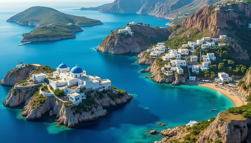 découvrez les îles grecques incontournables avec notre carte interactive et explorez les meilleures destinations à visiter pour un voyage inoubliable en grèce.