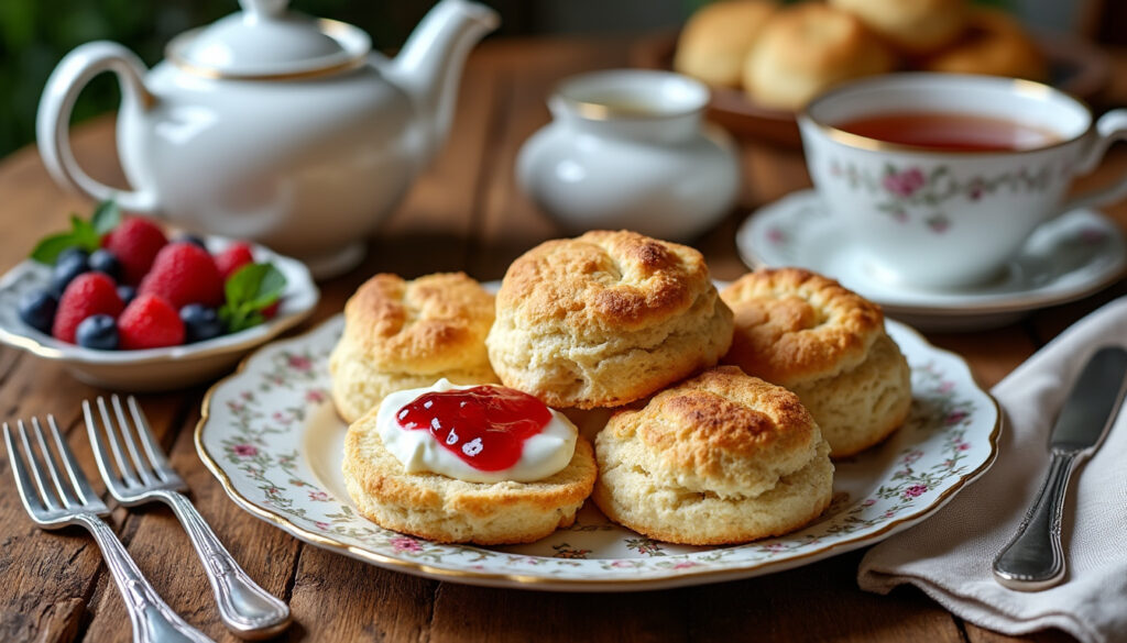 découvrez notre recette facile pour préparer des scones anglais moelleux, parfaits pour accompagner votre tea time avec douceur et tradition.