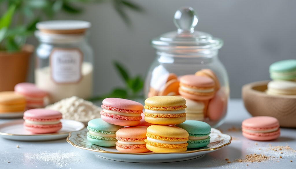 découvrez nos astuces pour conserver parfaitement vos macarons, en préservant à la fois la texture croustillante des coques et la fraîcheur des garnitures.