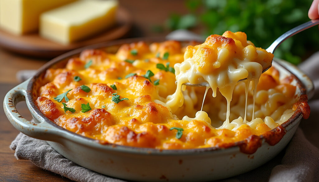découvrez notre recette de gratin de coquillettes facile et rapide à préparer maison, un plat réconfortant parfait pour toute la famille.