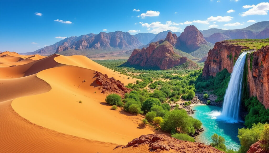 découvrez les paysages époustouflants du maroc à travers ses plus beaux sites naturels. partez à l'aventure et explorez montagnes, déserts et oasis incontournables.