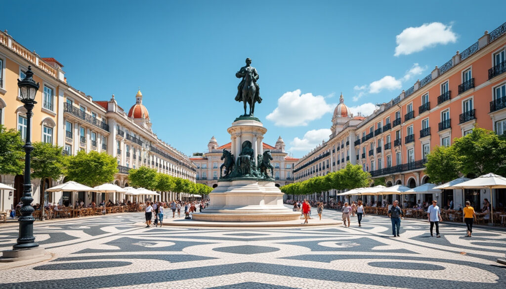 découvrez la praça dom pedro iv à lisbonne : plongez dans son histoire fascinante, préparez votre visite et explorez les curiosités incontournables de cette célèbre place portugaise.