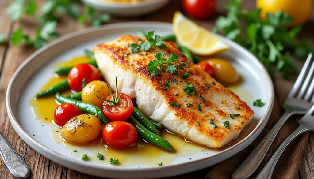 découvrez une recette rapide et savoureuse de queue de lotte facile à préparer au four, idéale pour un repas gourmet sans effort.