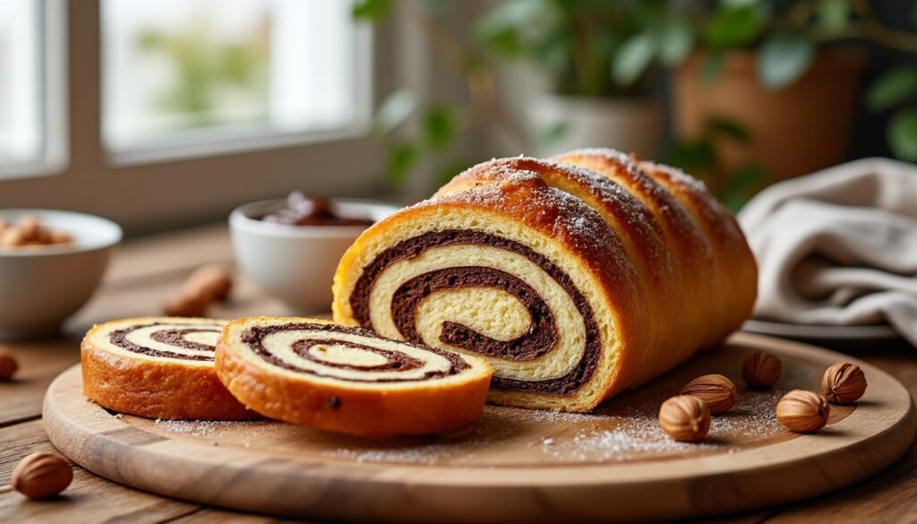 découvrez la recette facile et gourmande du roulé au nutella de cyril lignac, un dessert moelleux et délicieux parfait pour toutes les occasions.