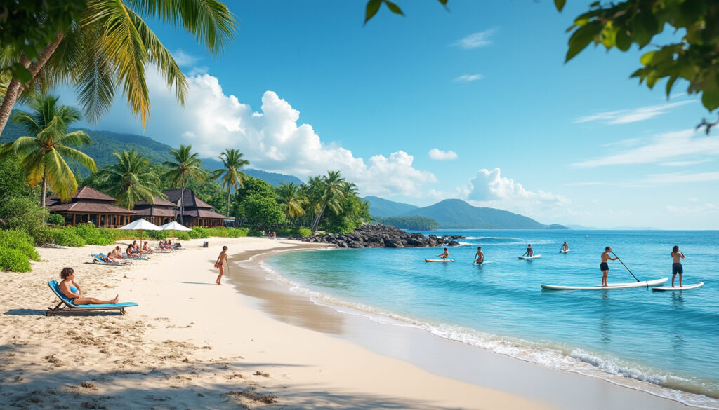 découvrez sanur à bali : plages tranquilles, activités diversifiées et hébergements confortables pour un séjour parfait.