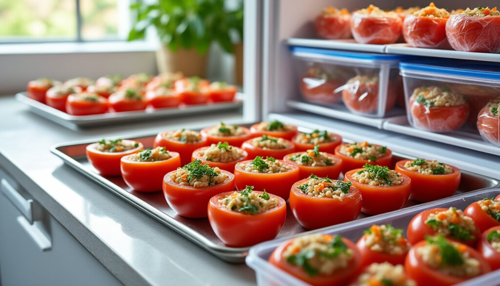 découvrez nos astuces pour congeler les tomates farcies et réussir leur conservation tout en préservant saveur et texture.