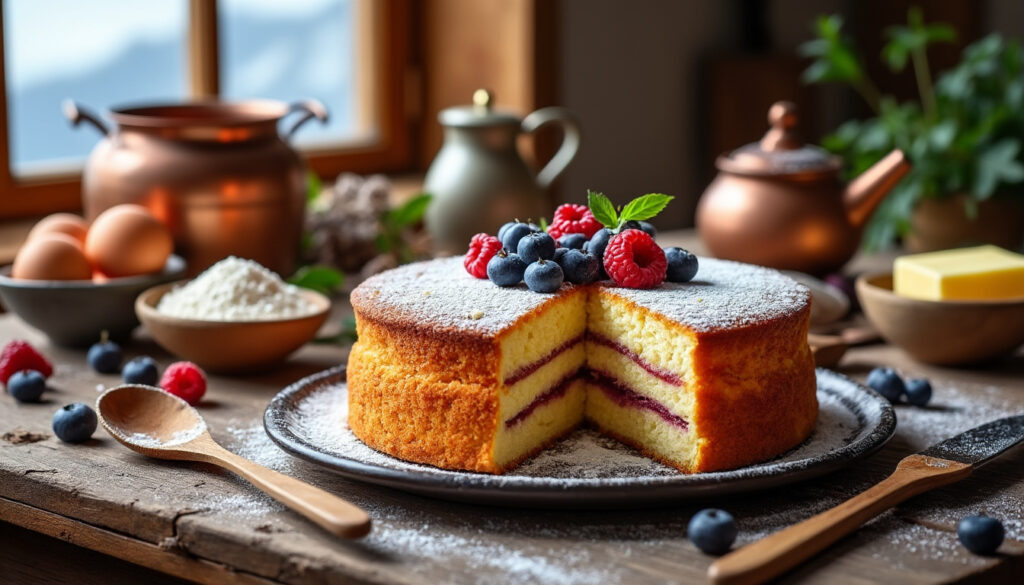 découvrez l'histoire authentique du gâteau courchevel et apprenez à préparer ce délicieux dessert savoyard grâce à notre recette traditionnelle.