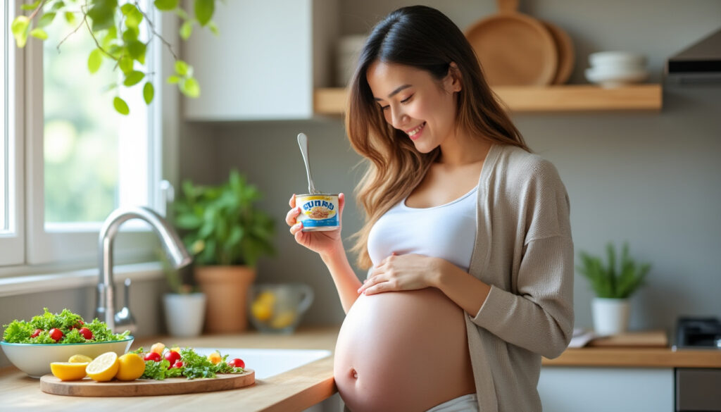 découvrez si manger du thon en boîte pendant la grossesse est sans risque pour la santé de la future maman et du bébé, avec des conseils et recommandations fiables.