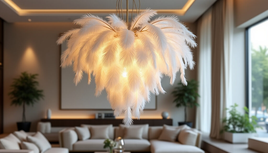 découvrez notre sélection de lustres plumes pas chers, alliant élégance et luminosité pour sublimer votre intérieur avec style.