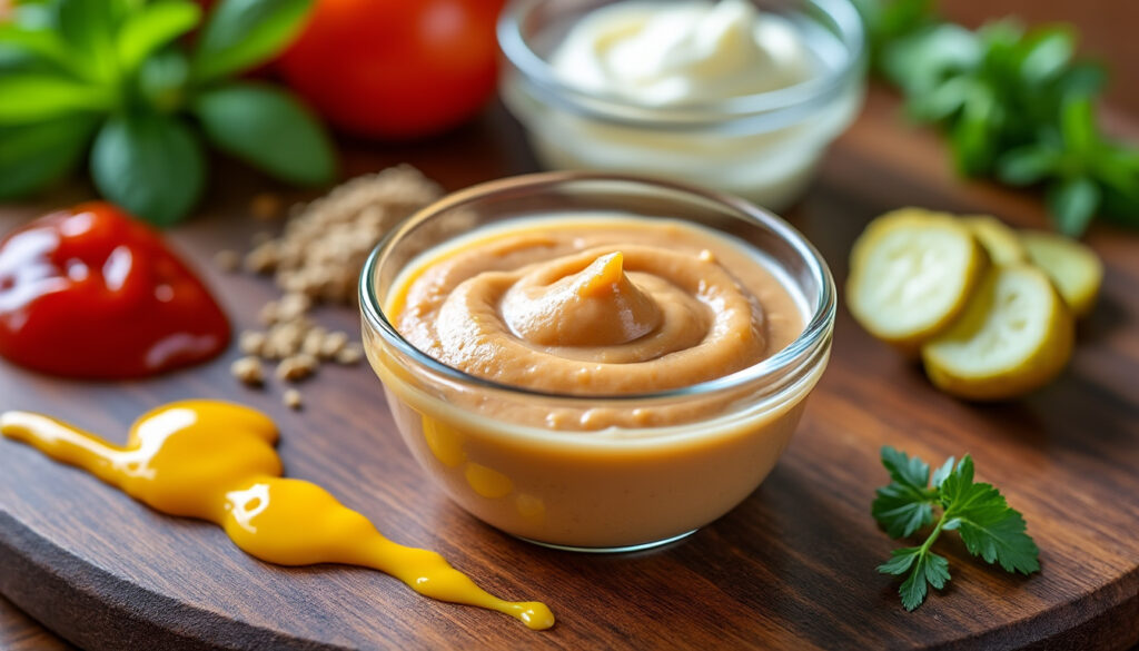 découvrez notre recette simple et rapide pour une sauce burger maison parfaite, prête en seulement 5 minutes pour sublimer vos burgers.